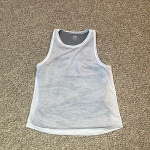 Athleta size M tie breaker racer back tank